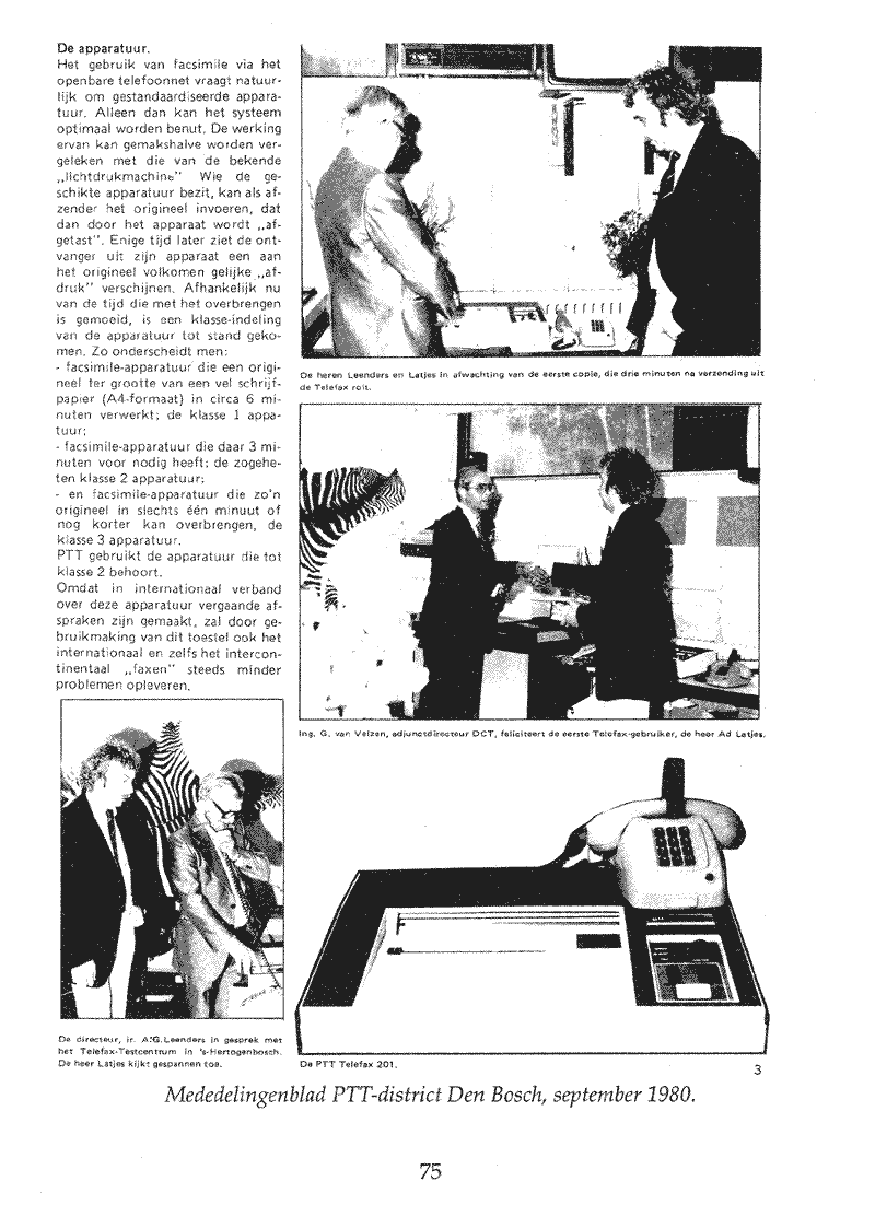 Mededelingenblad PTT Den Bosch September 1980